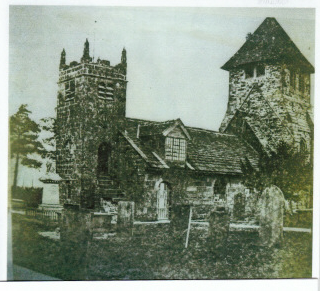 Meerbrook church old and new